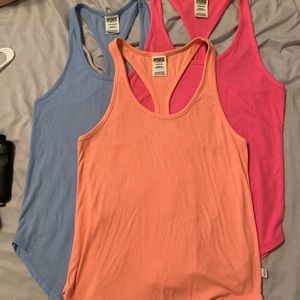 PINK tank tops